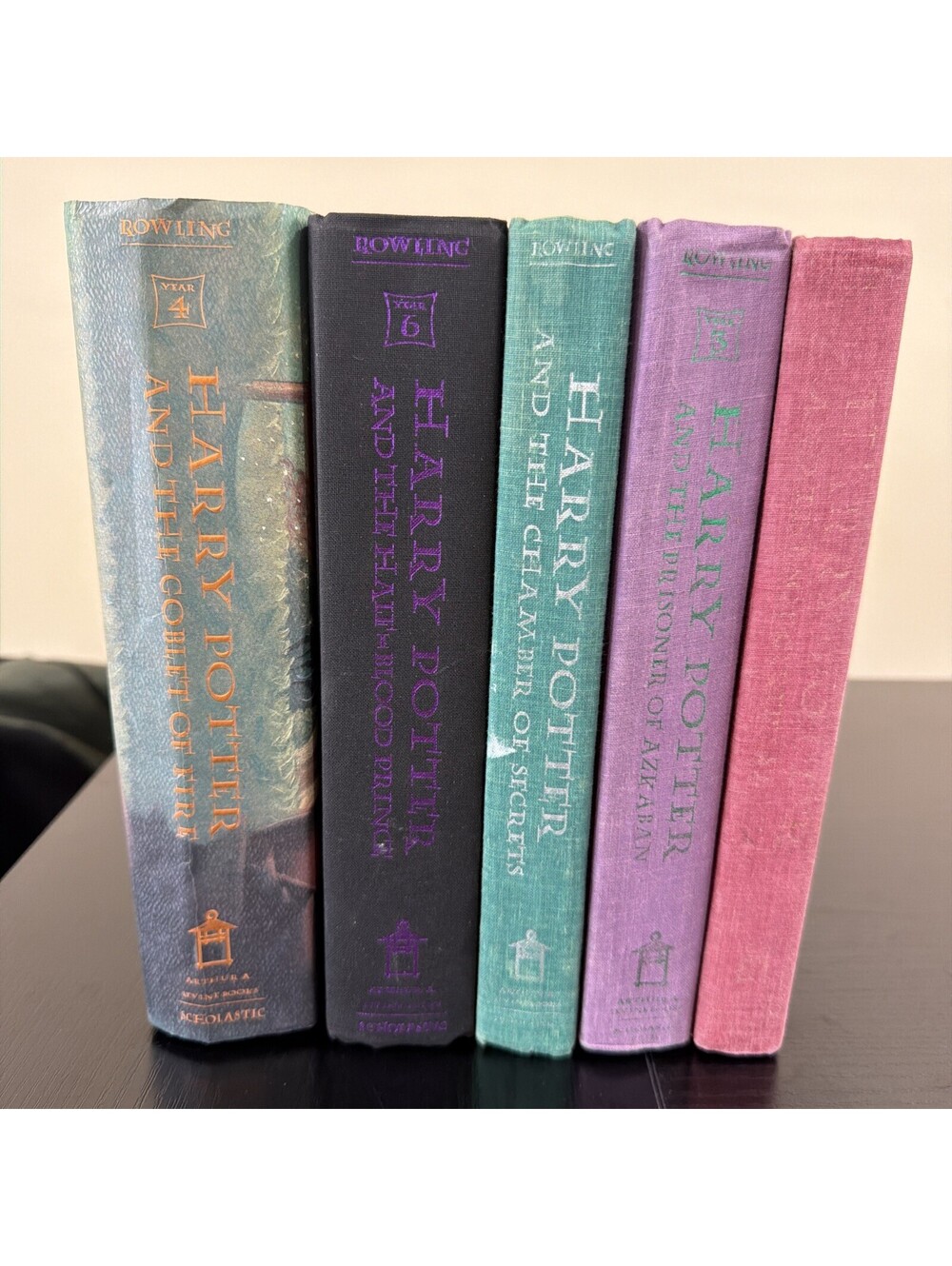 ( 5 )Harry Potter Hardcover Book By J.K. Rowling Illustration By Marry Grand.bs2
